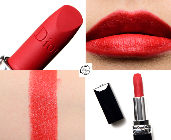 Màu Son Dior Rouge 999 Matte Đỏ Tươi