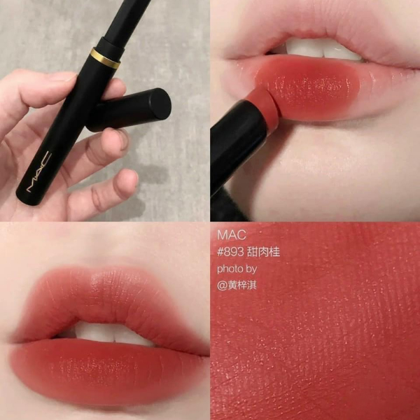 Chất son Mac Slim 893 Sweet Cinnamon mềm mịn