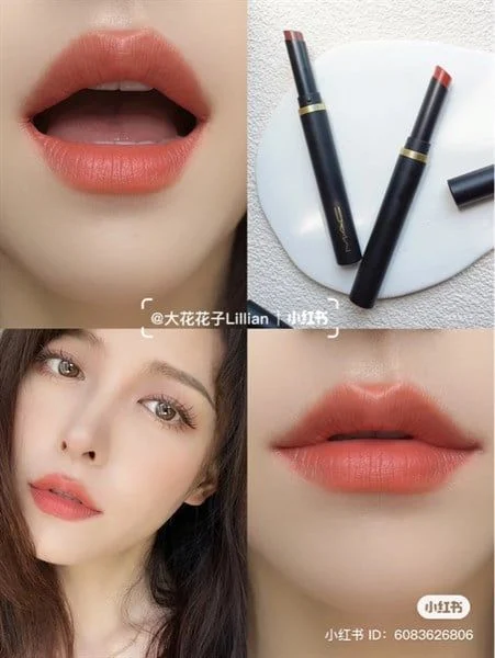 Chất Son MAC 895 Sorry Not Sorry - Powder Kiss Velvet mềm mịn