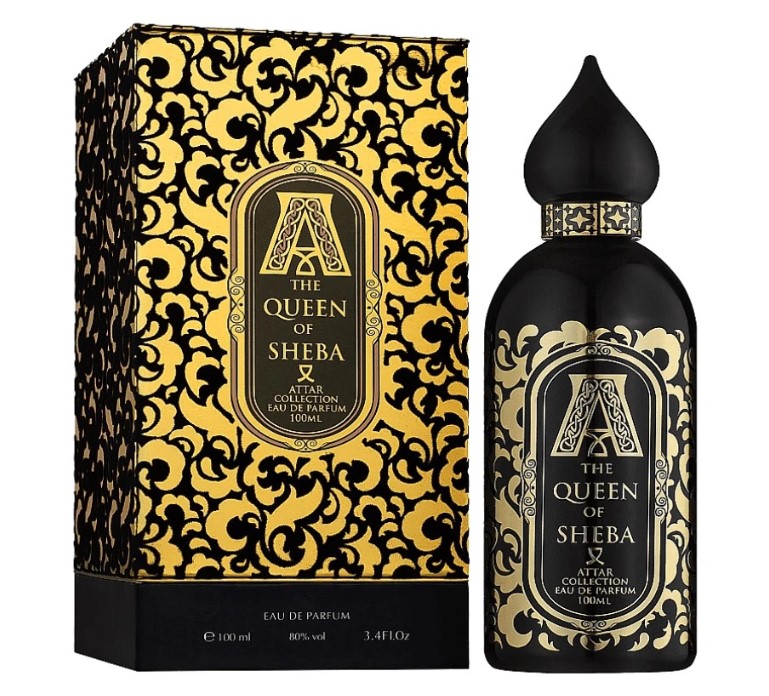 Thiết kế chai nước hoa Attar Collection The Queen Of Sheba 100ml