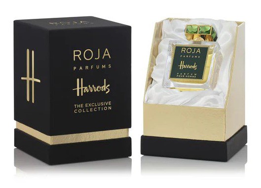 Thiết kế chai nước hoa Roja Parfums Harrods Aoud Parfum 100ml