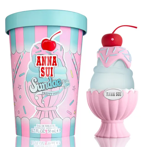 Thiết kế nước hoa Anna Sui Sundae Pretty Pink EDT 50ml