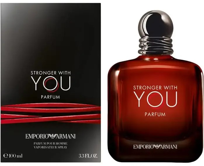 Thiết kế chai nước hoa Armani Emporio Armani Stronger With You Parfum